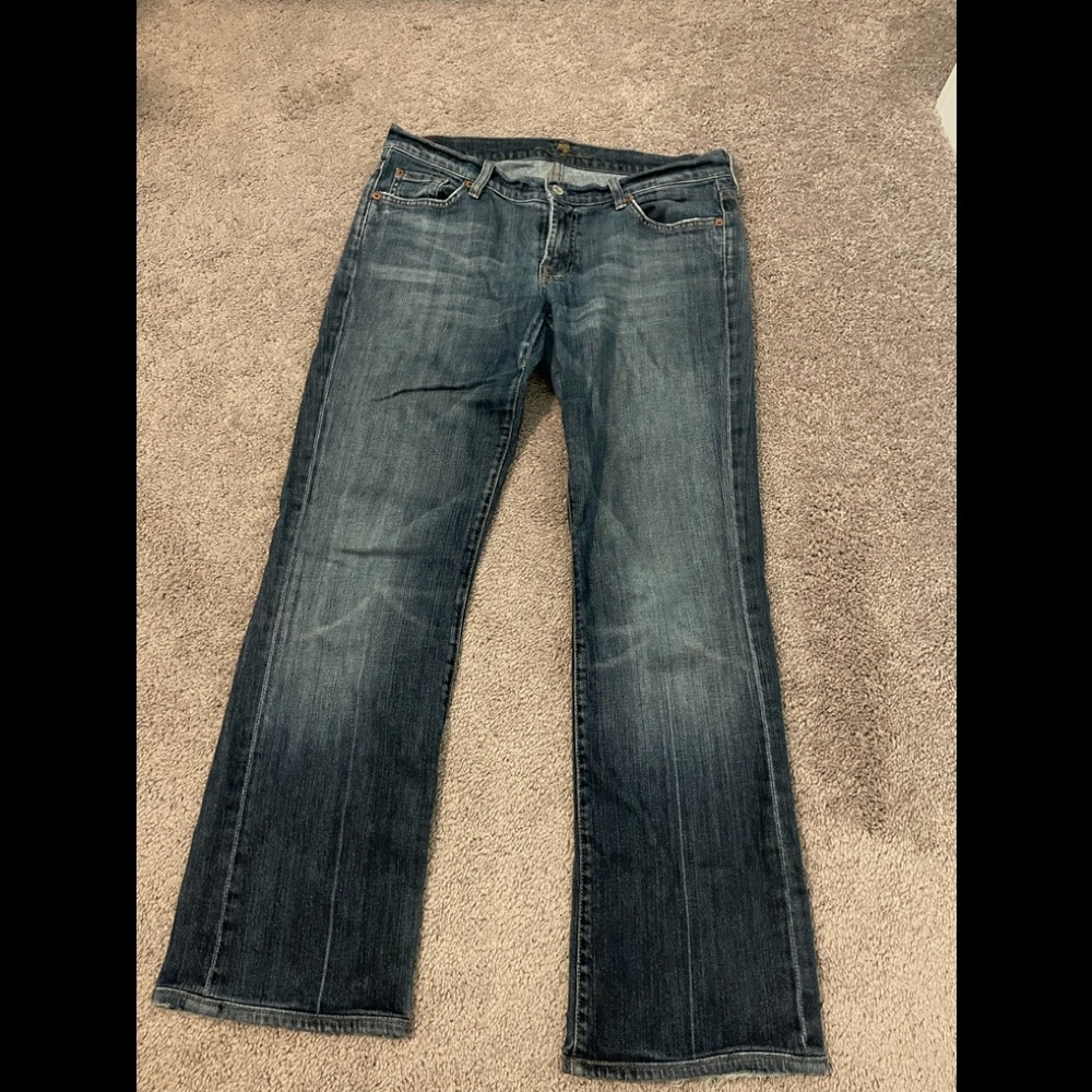 7 For all Mankind Crop Jeans